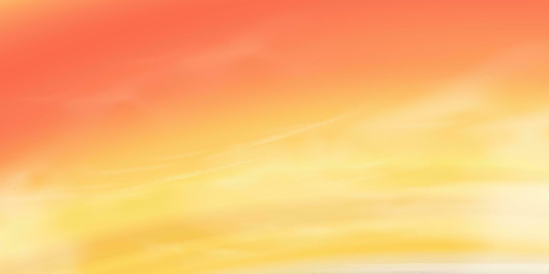 Sunset Sky Background,Sunrise Orange cloud,Yellow,Pink sky in morning Summer,Vector Sunny Autumn,Nature landscape field in evening.Winter sunlight,cartoon illustration Horizon Spring sun down by Sea vector