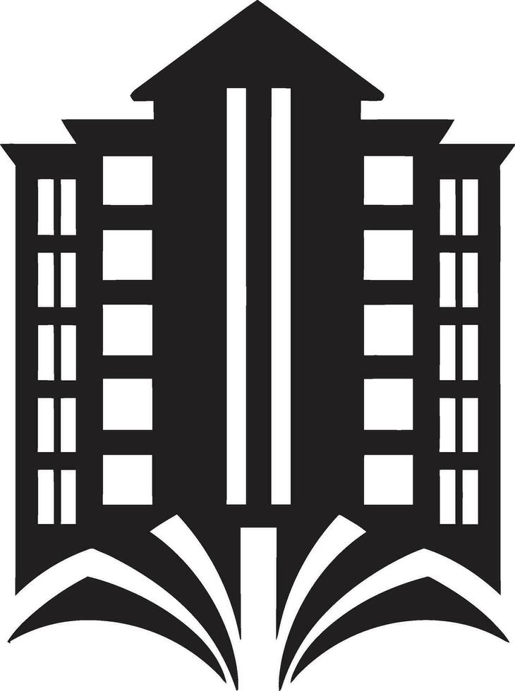 Onyx Nocturnal Nexus Vector Majesty Cityscape Secrets Monochrome Vector Craftsmanship