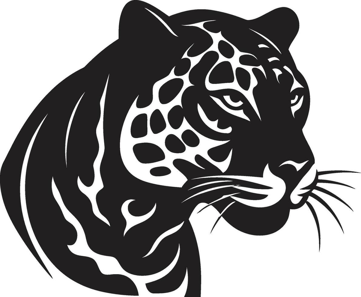 Vector Jaguar Silhouette Timeless Symbol Wild Elegance Jaguar Badge