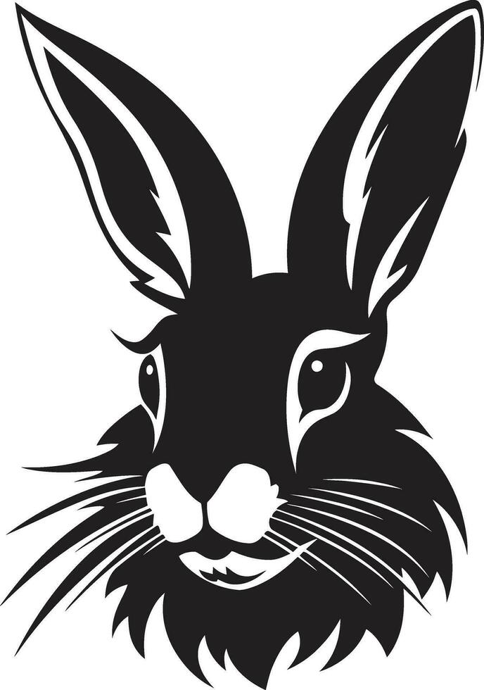 Black Hare Vector Logo A Bold and Striking Logo for Your Brand Black Hare Vector Logo A Modern and Sophisticated Logo for Your Business