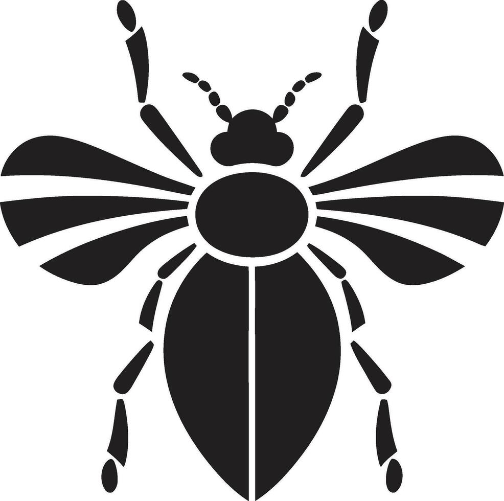 Beetle Regal Emblem Beetle Leadership Symbol vector