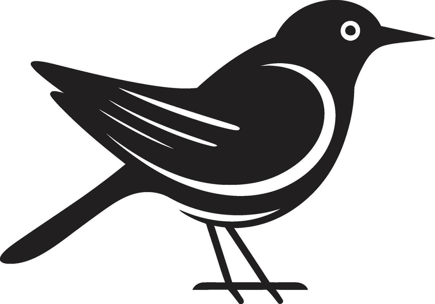 Ravens Flight Icon Elegant Falcon Logo vector
