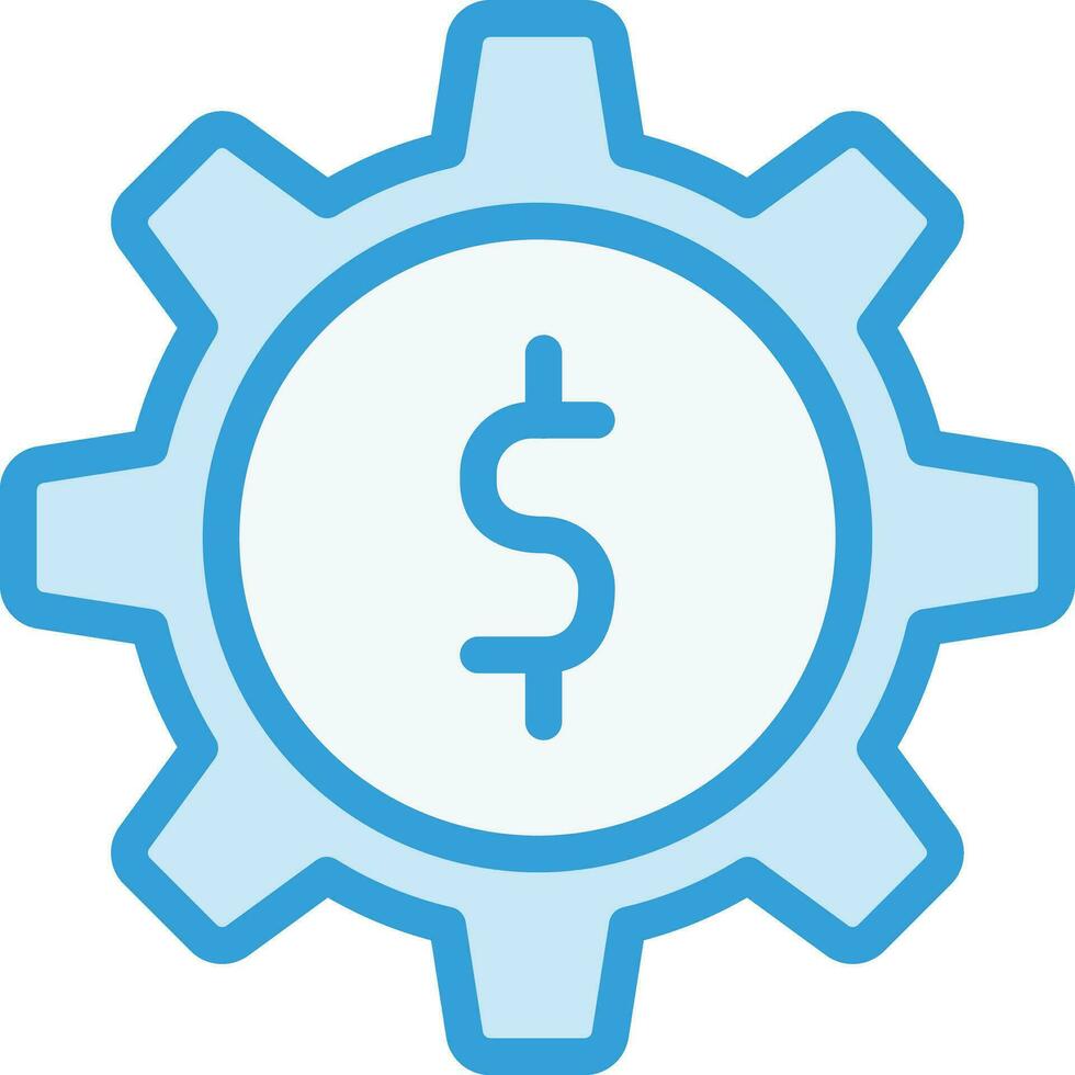 Cog wheel Vector Icon Design Illustration
