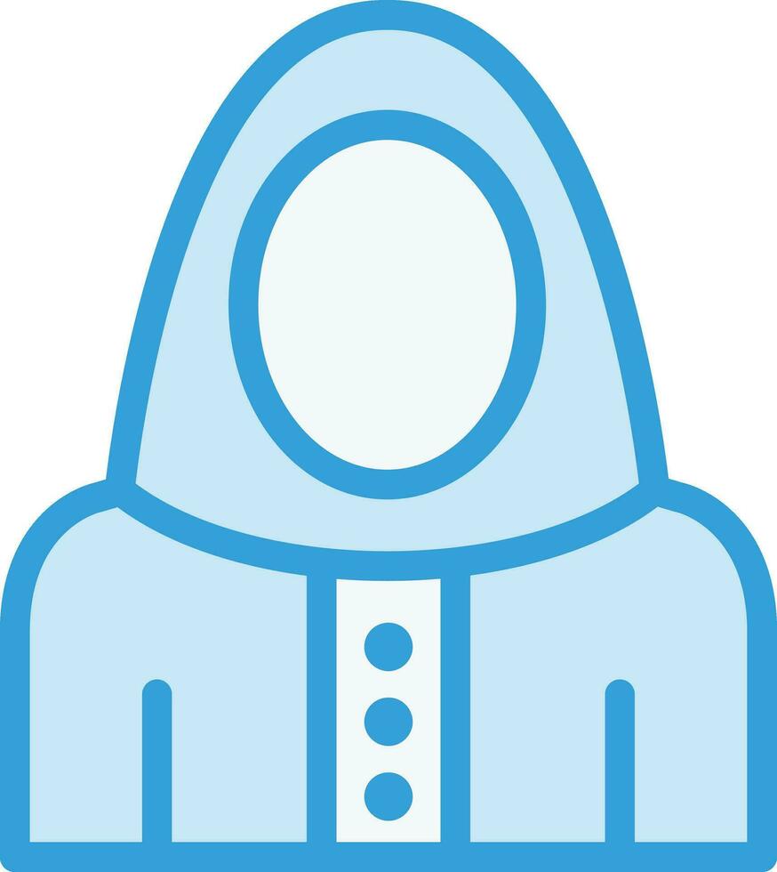 ilustración de diseño de icono de vector de niqab
