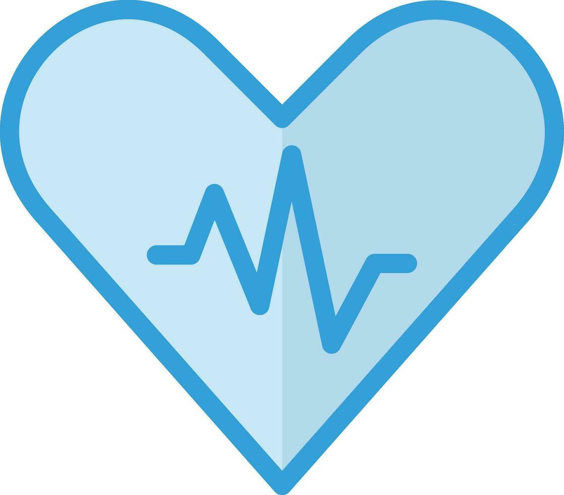 Heart rate Vector Icon Design Illustration