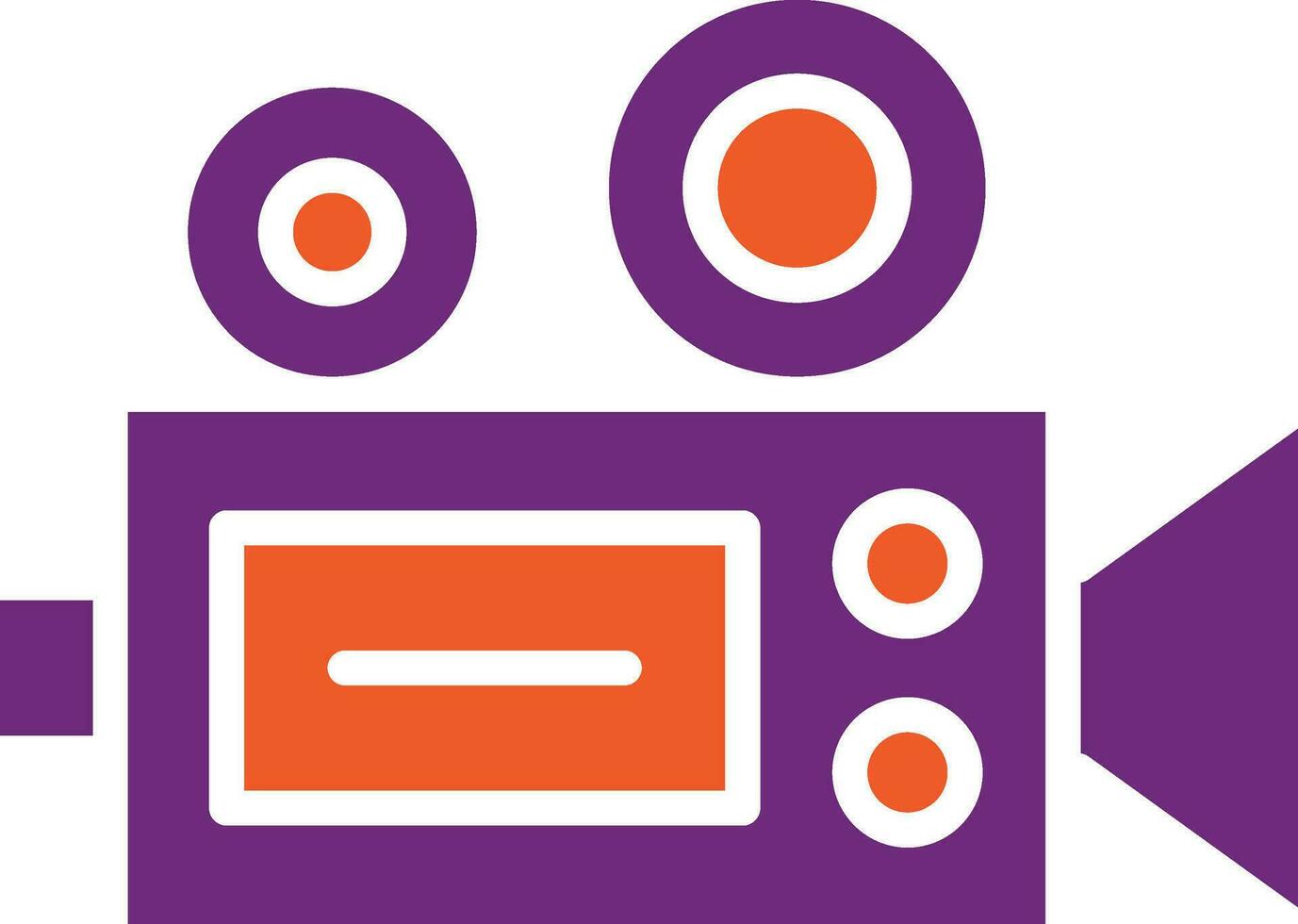 Video camera Vector Icon Design Illustration