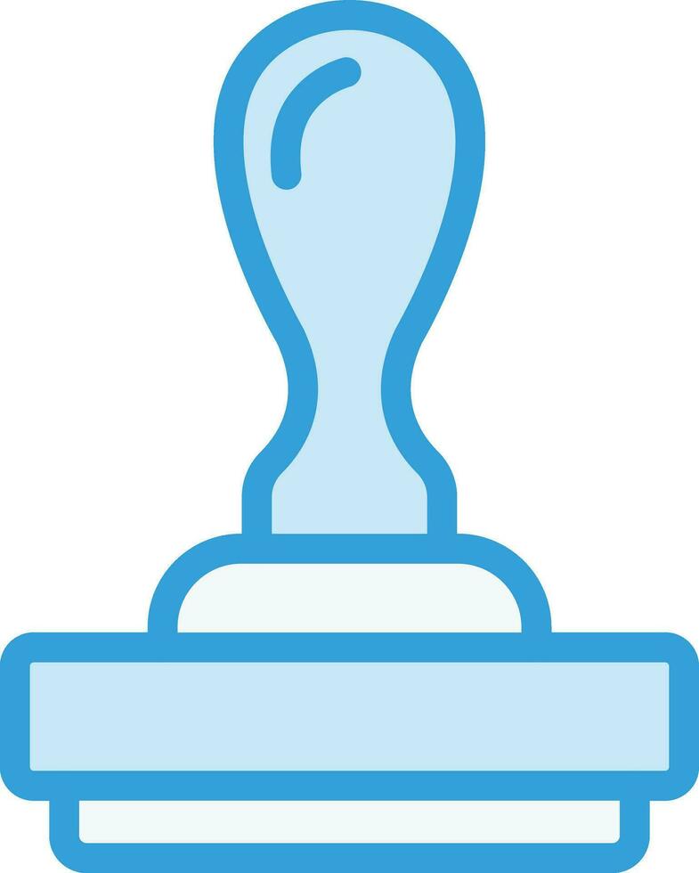 Rubber stamp Vector Icon Design Illustration