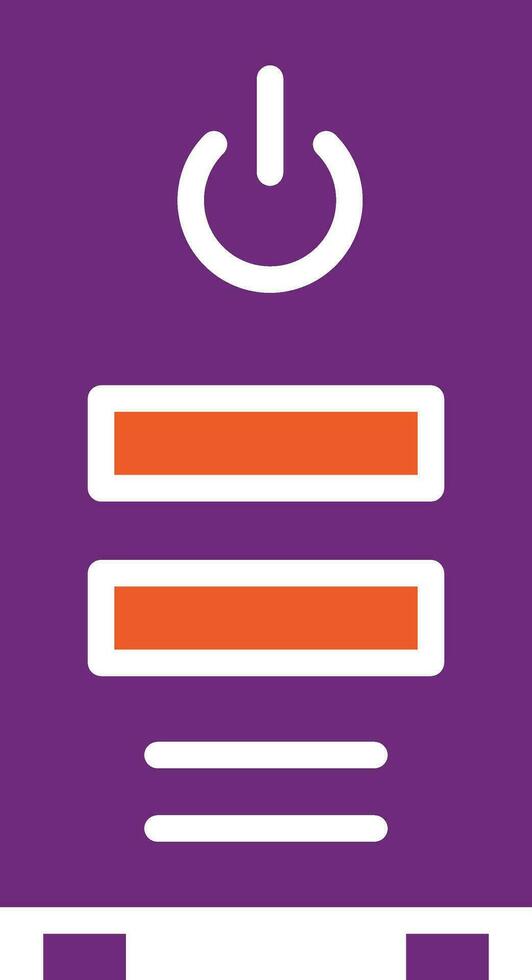Cpu Vector Icon Design Illustration