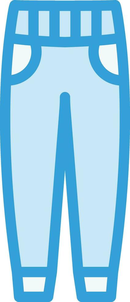 Trouser Vector Icon Design Illustration