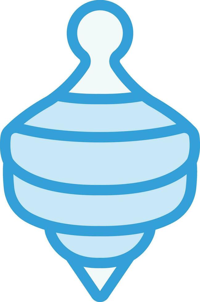 Spinning top Vector Icon Design Illustration