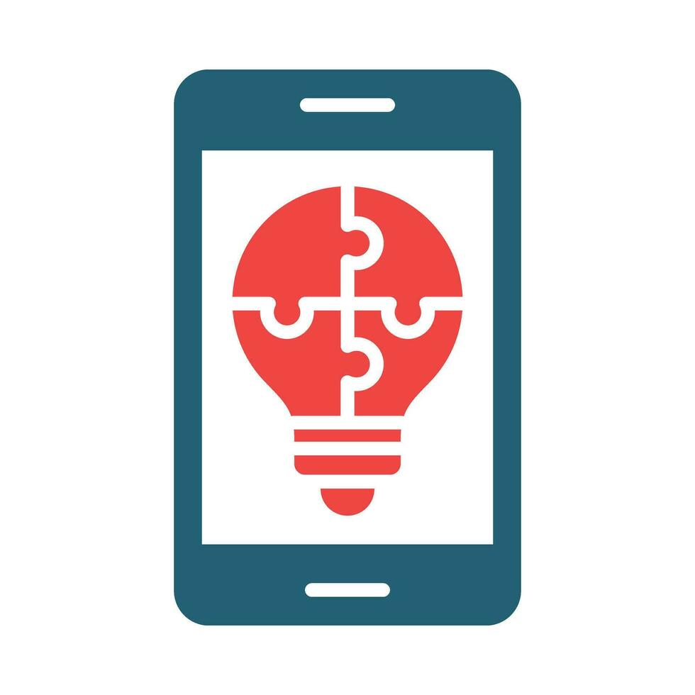 Solution Vector Glyph Two Color Icon For Personal And Commercial Use.