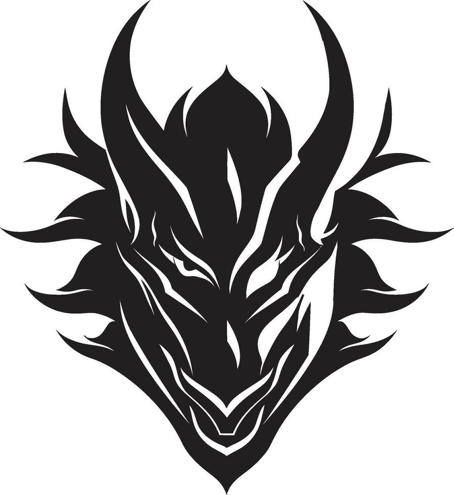 Fire and Fury Monochromatic Dragons Roar in Vector Epic Encounter Black Vector Clash of the Dragons