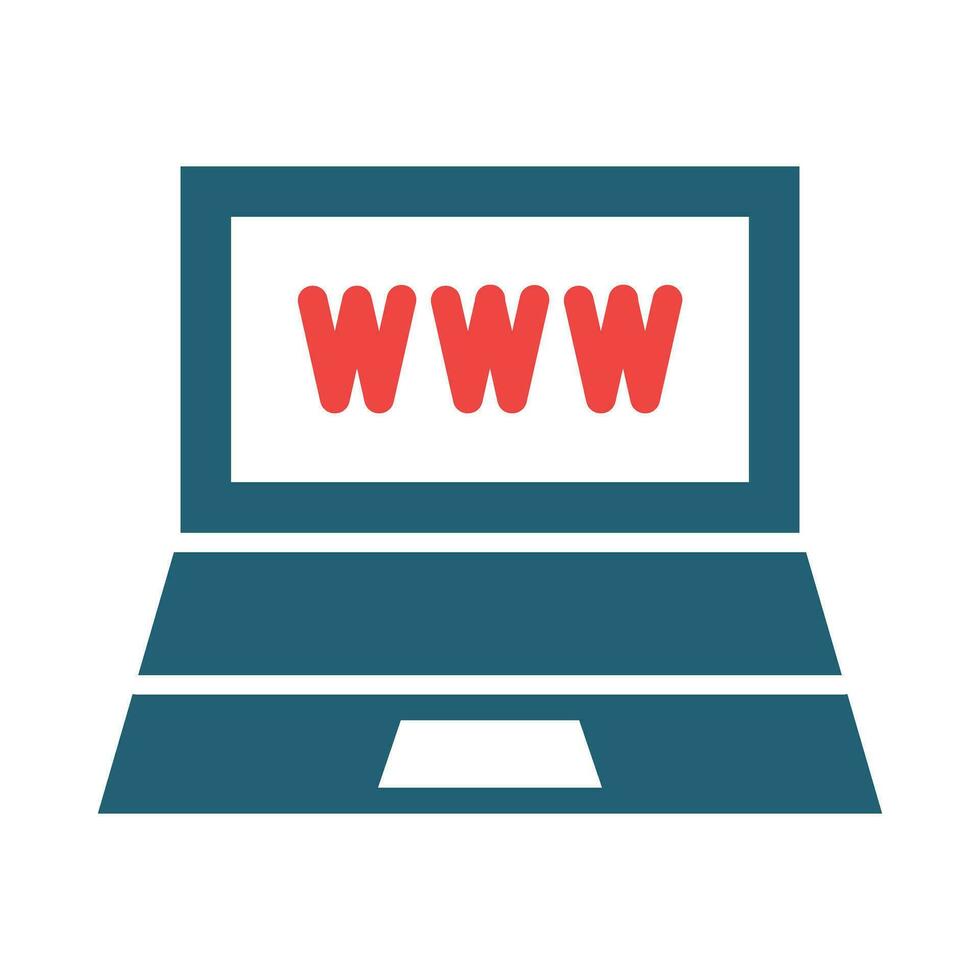 Website Support Vector Glyph Two Color Icon For Personal And Commercial Use.