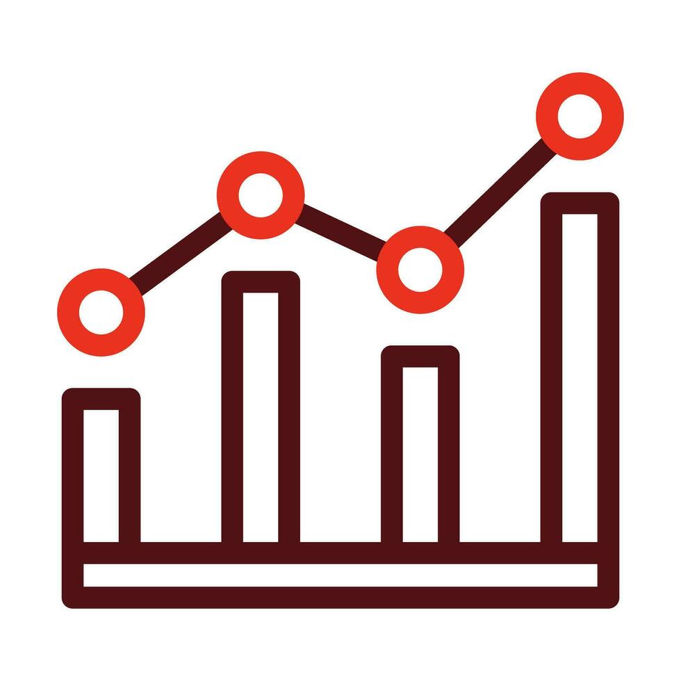 Trade Vector Thick Line Two Color Icons For Personal And Commercial Use.