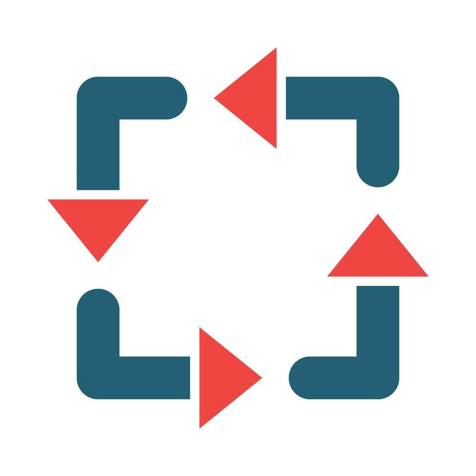 Sync Vector Glyph Two Color Icon For Personal And Commercial Use.