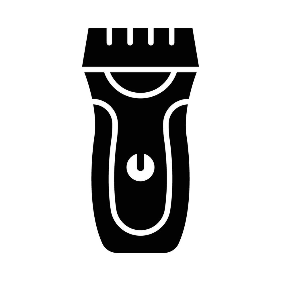 Electric Shaver Vector Glyph Icon For Personal And Commercial Use.