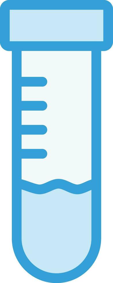 Test tube Vector Icon Design Illustration