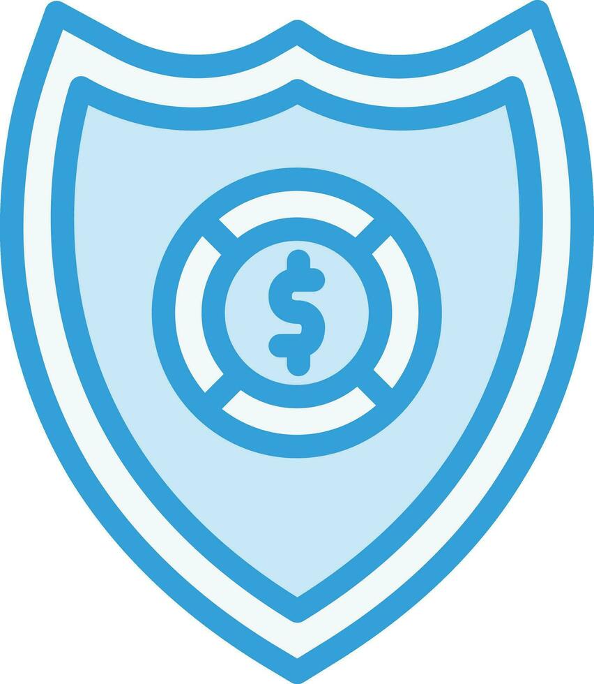 Shield Vector Icon Design Illustration