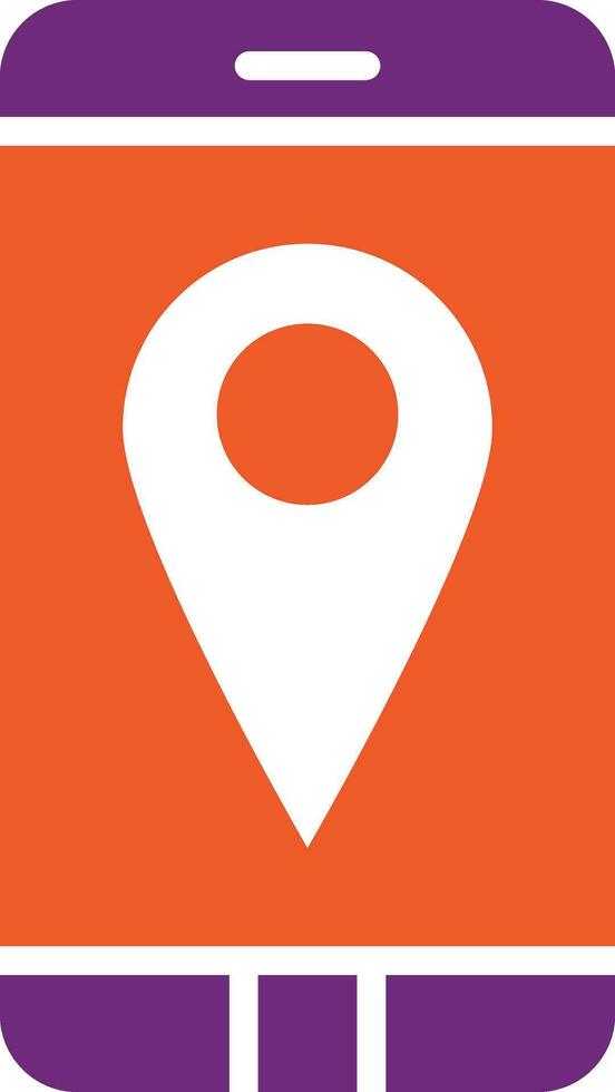Gps mobile Vector Icon Design Illustration