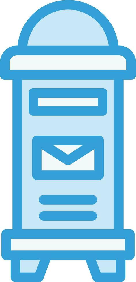 Mailbox Vector Icon Design Illustration