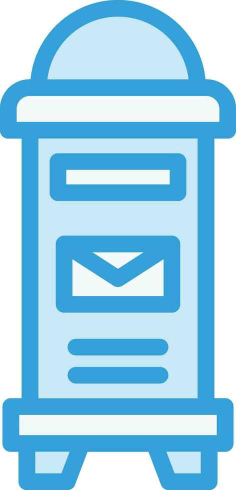 Mailbox Vector Icon Design Illustration