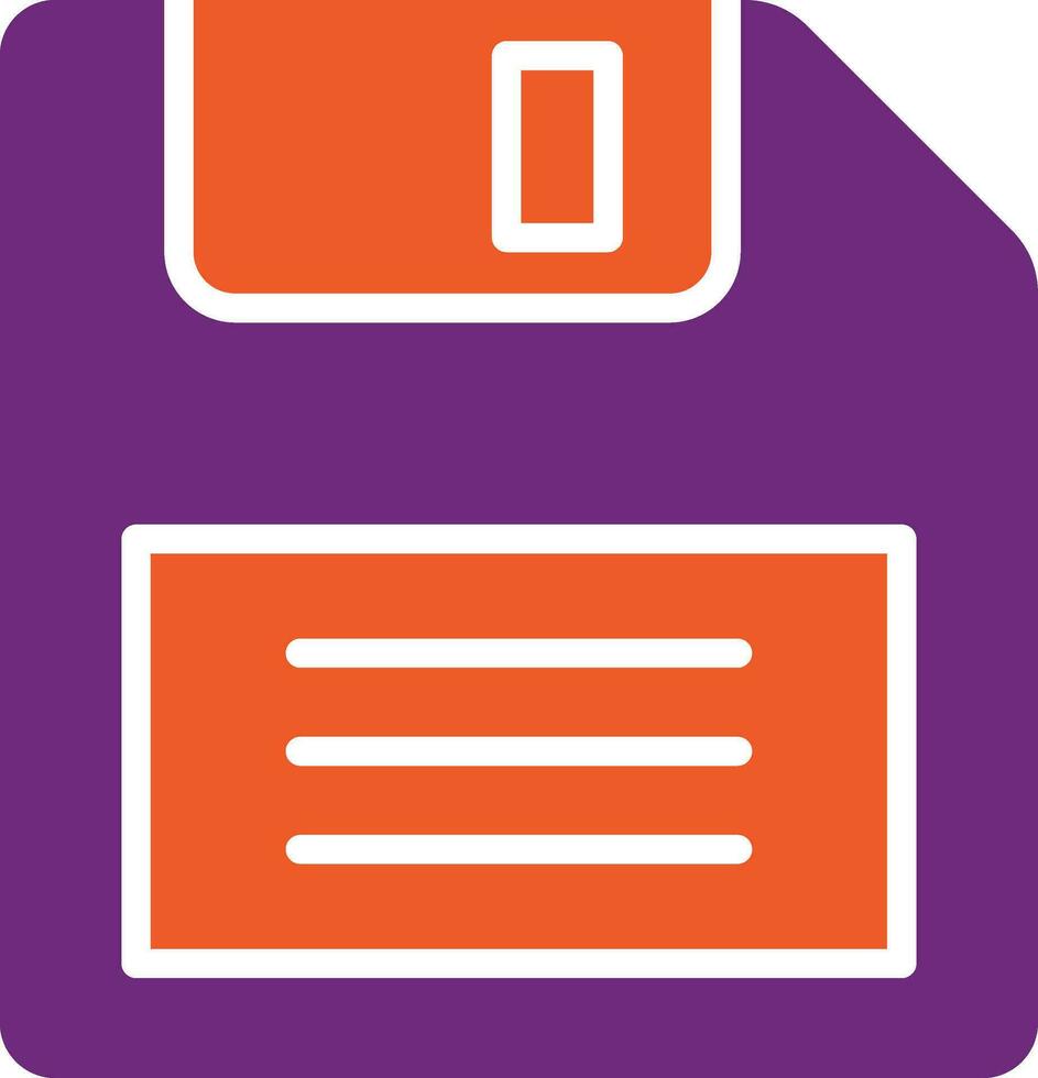 Floppy Disk Vector Icon Design Illustration