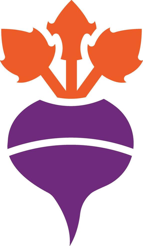 Turnip Vector Icon Design Illustration