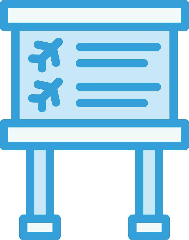 Flight information Vector Icon Design Illustration