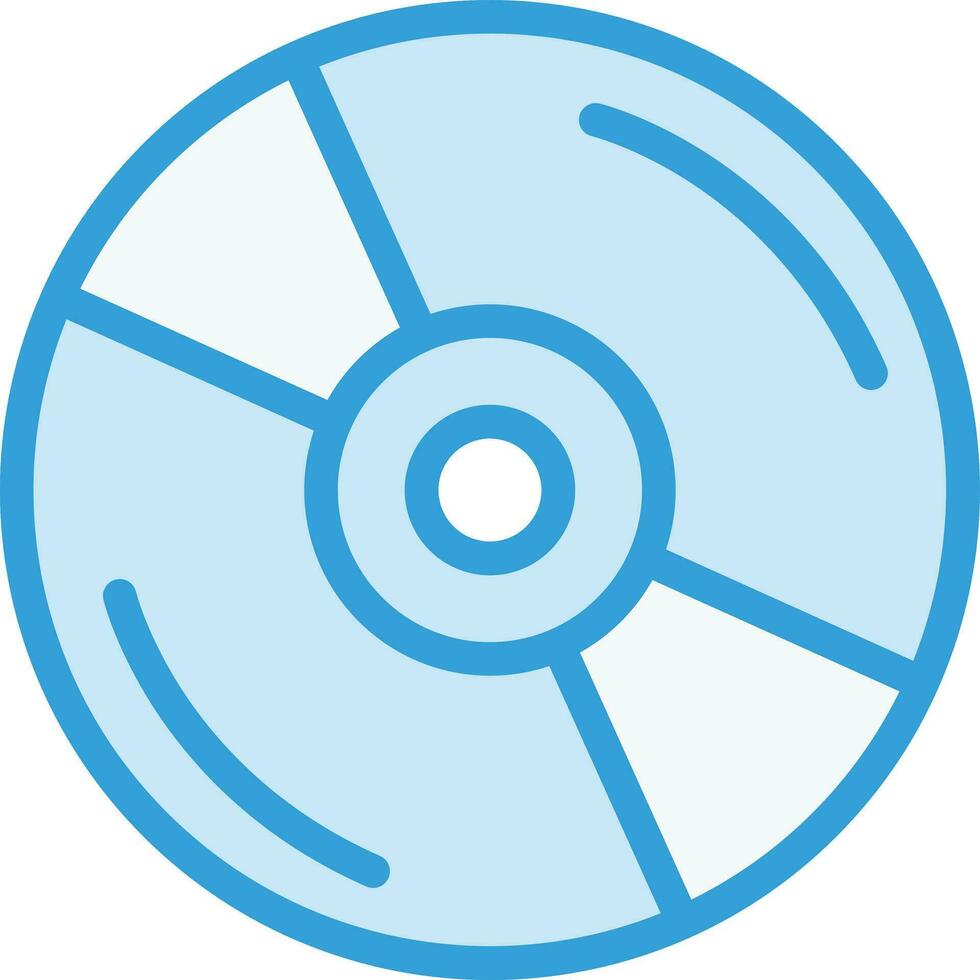 Dvd Vector Icon Design Illustration