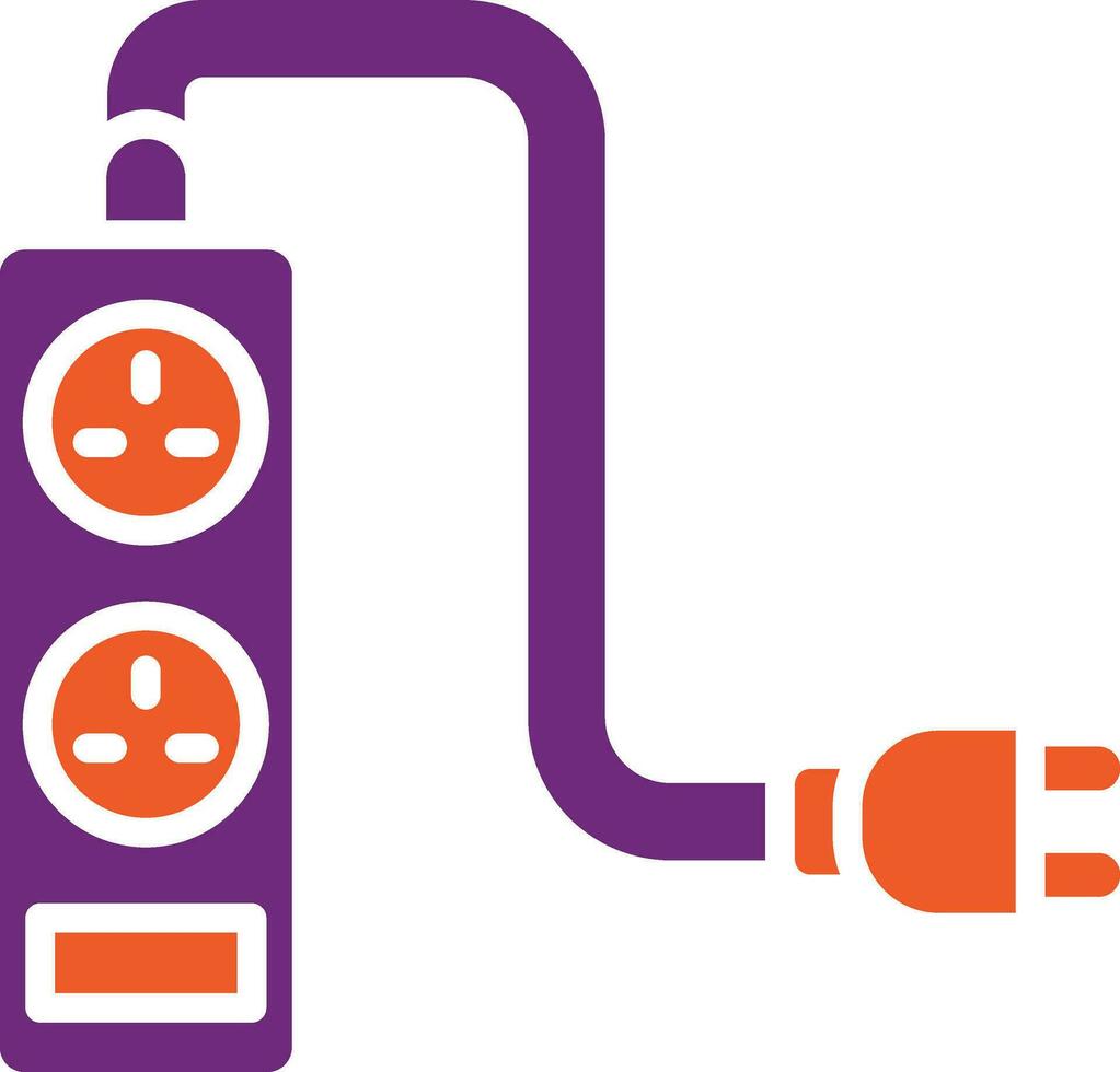 Extension Vector Icon Design Illustration