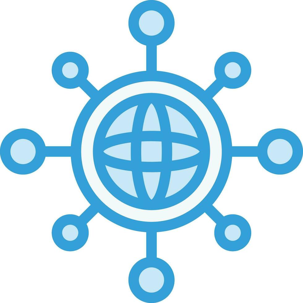 Networking Vector Icon Design Illustration