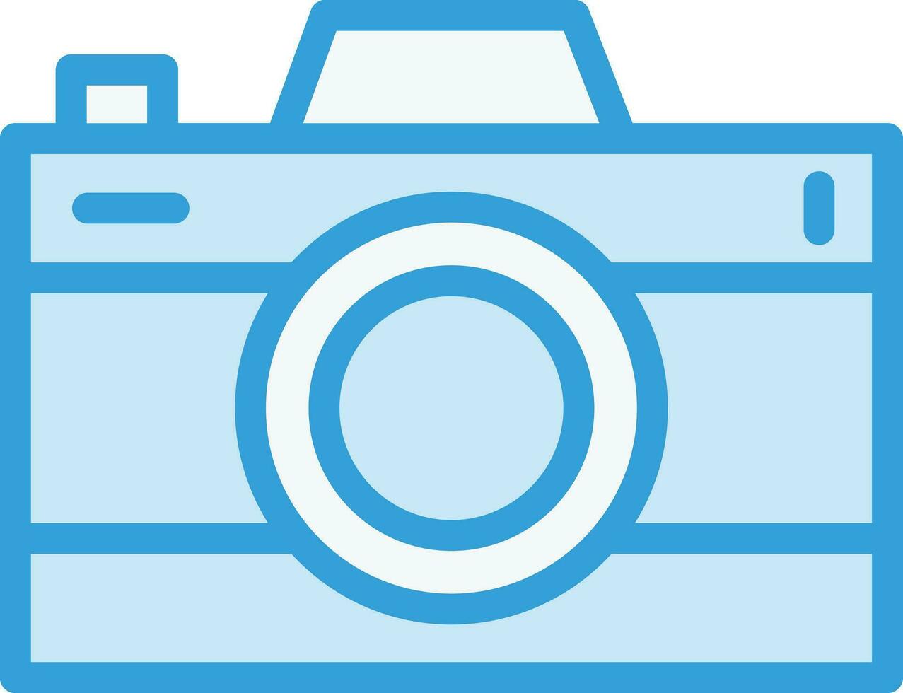 ilustración de diseño de icono de vector de cámara fotográfica