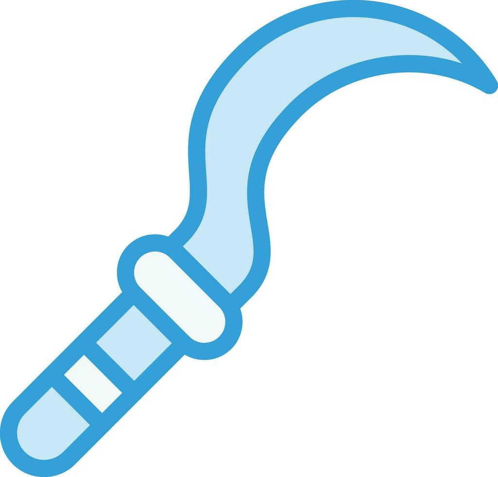 Sickle Vector Icon Design Illustration
