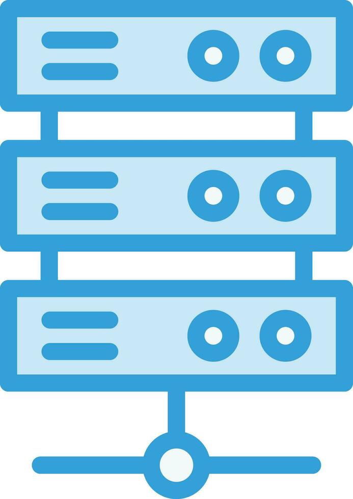 Server Vector Icon Design Illustration