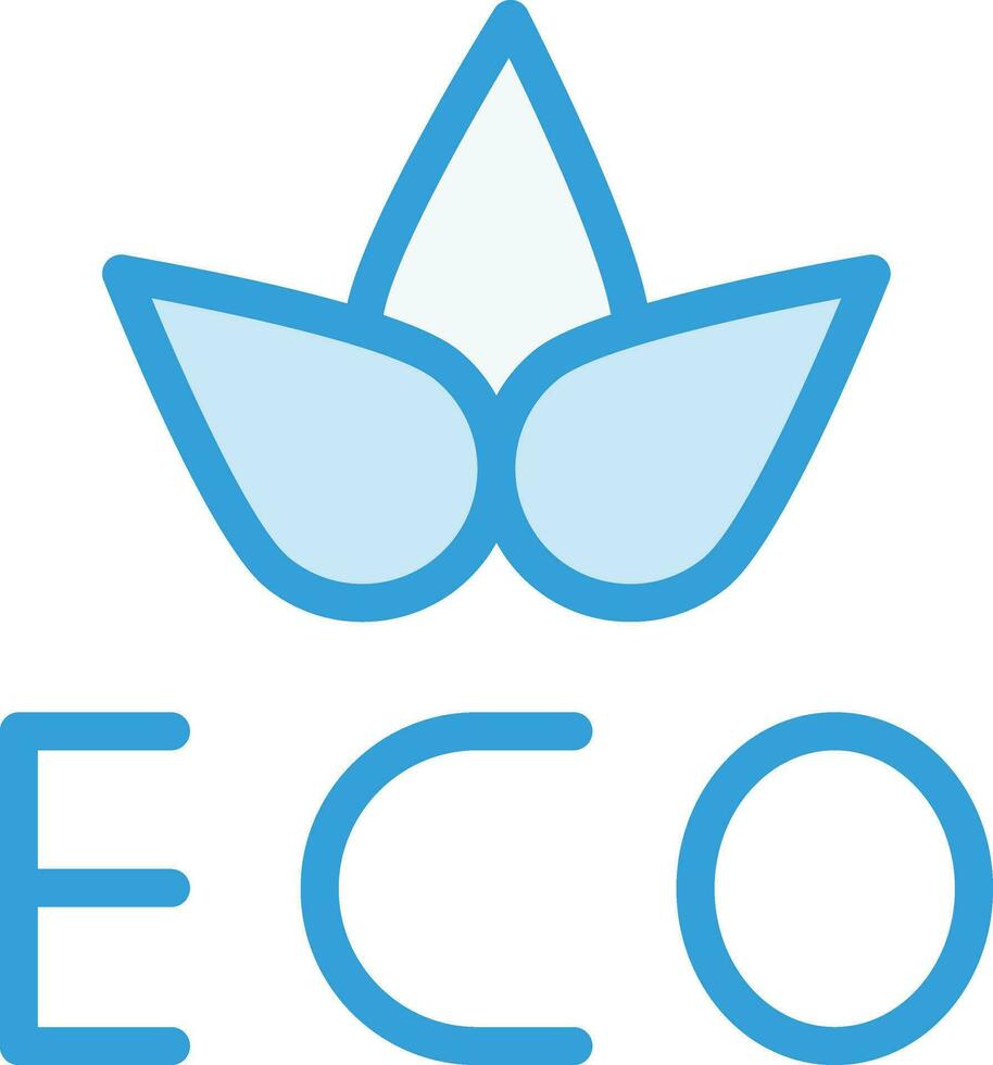Eco Vector Icon Design Illustration