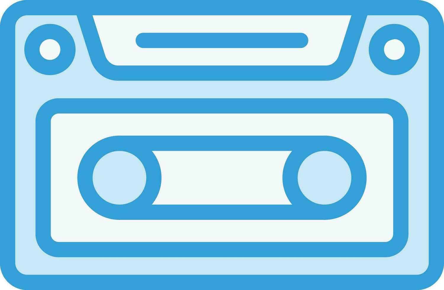 Casette Vector Icon Design Illustration