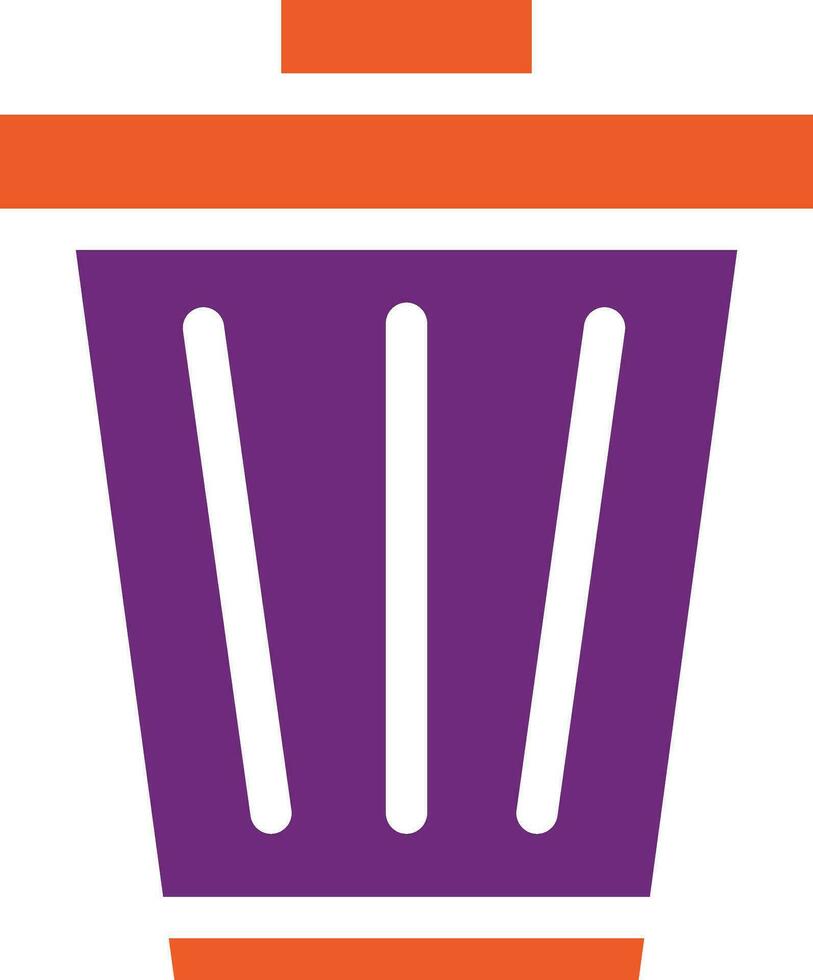 Trash Vector Icon Design Illustration