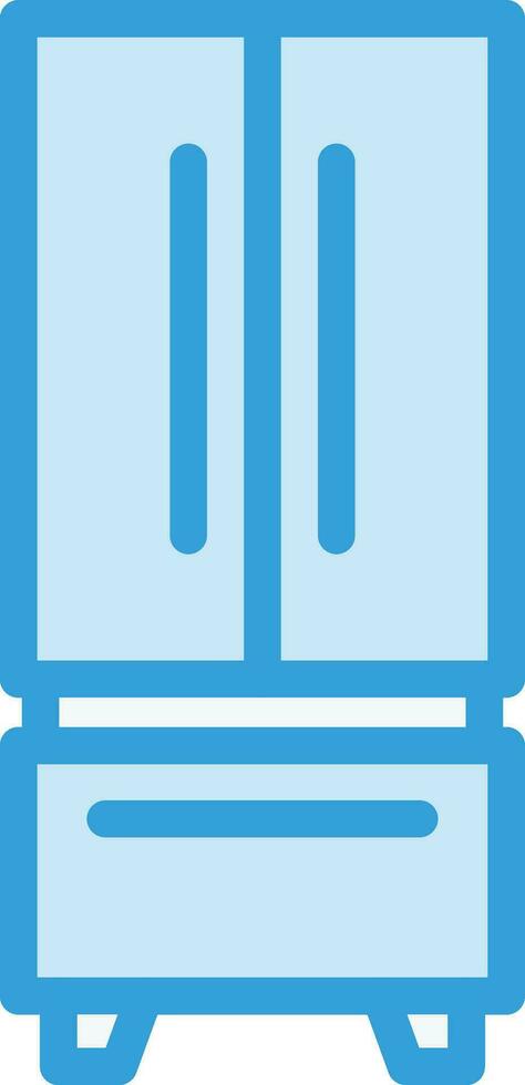 Refrigerator Vector Icon Design Illustration