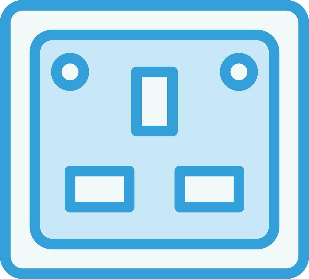 Socket Vector Icon Design Illustration