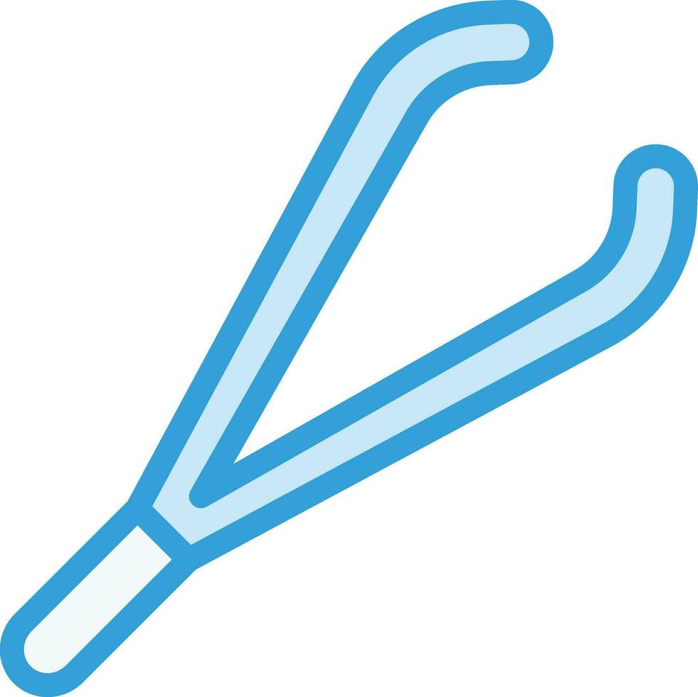 Tweezers Vector Icon Design Illustration