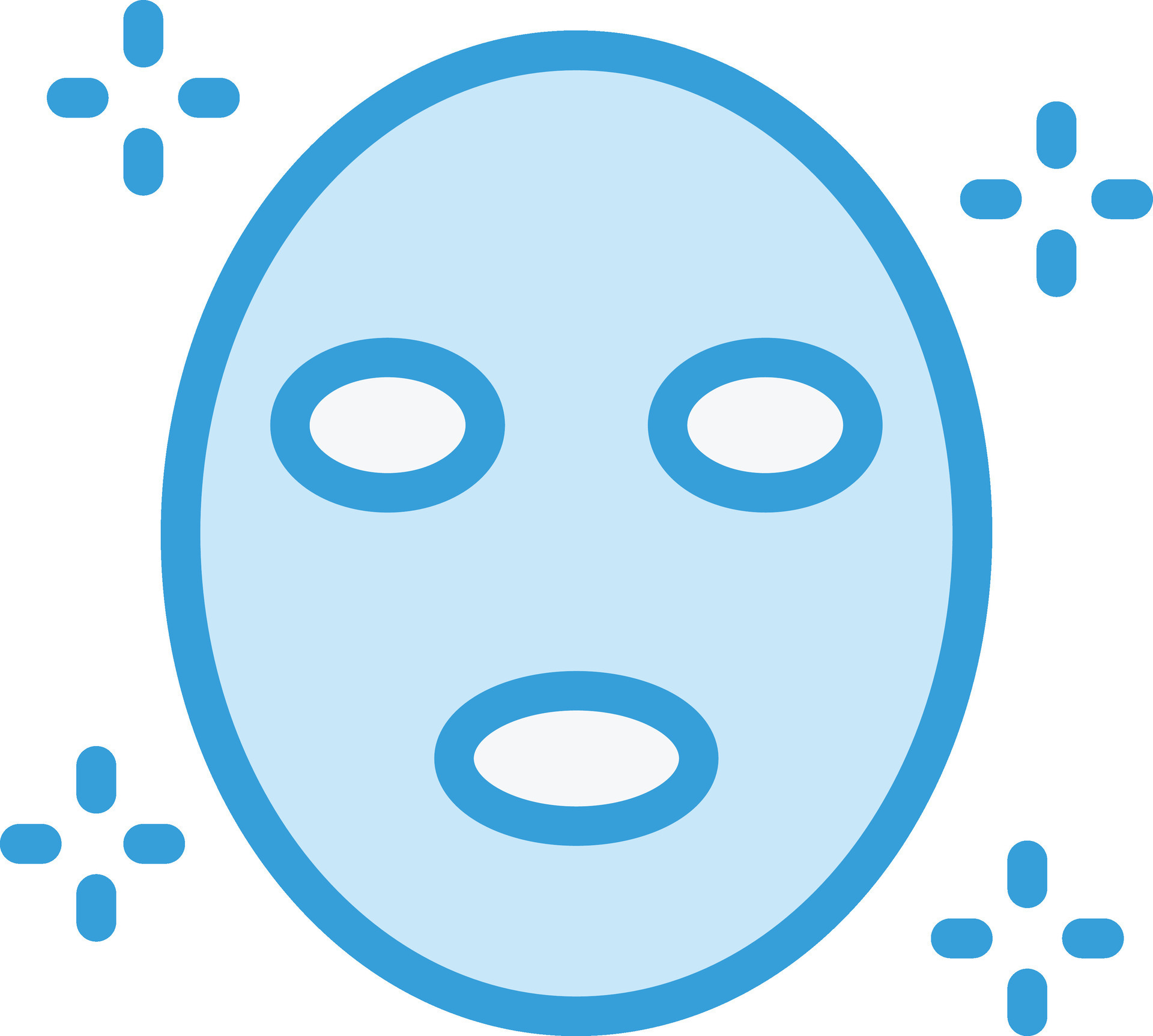 Face mask Vector Icon Design Illustration 33074796 Vector Art at Vecteezy