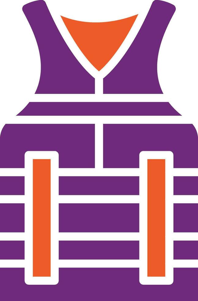 Life jacket Vector Icon Design Illustration