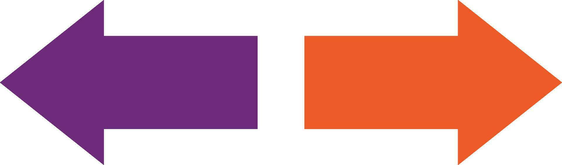Left right Vector Icon Design Illustration