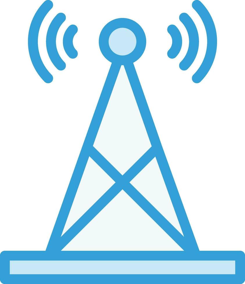 Signal tower Vector Icon Design Illustration