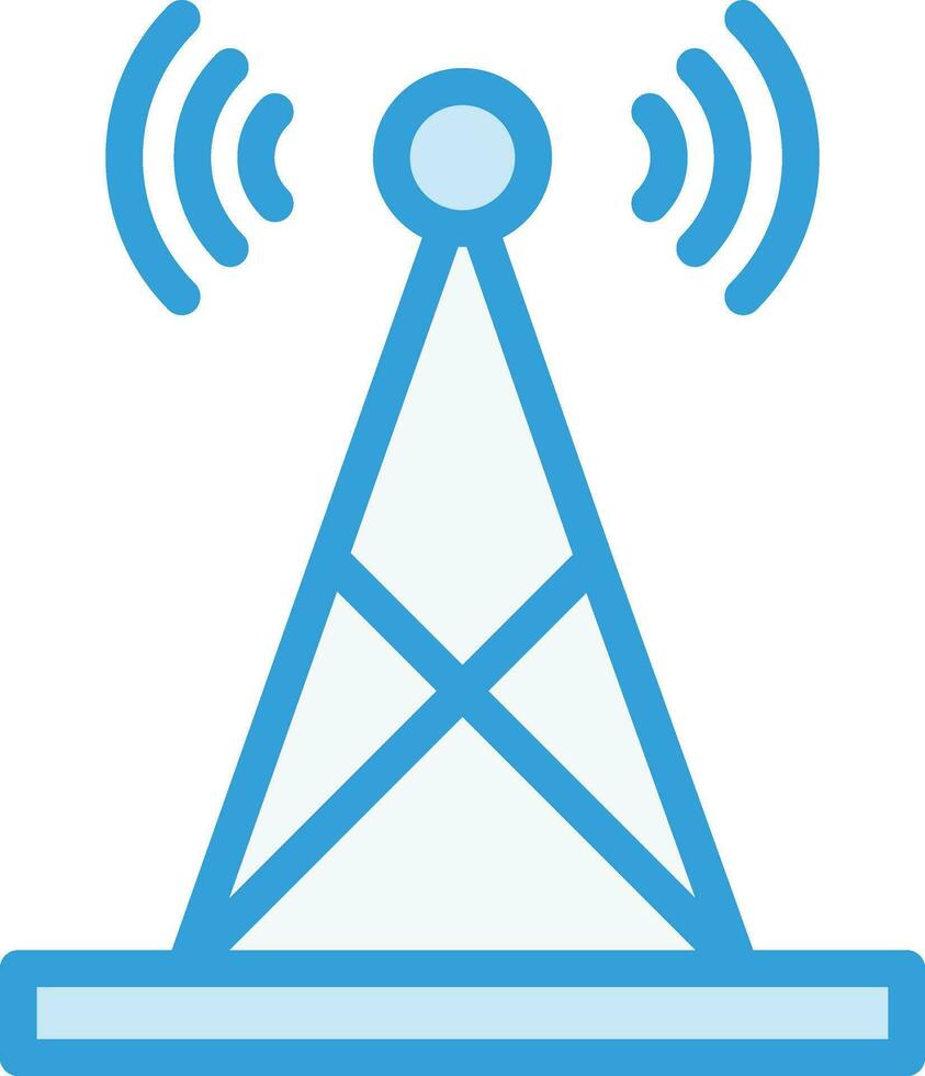 Signal tower Vector Icon Design Illustration