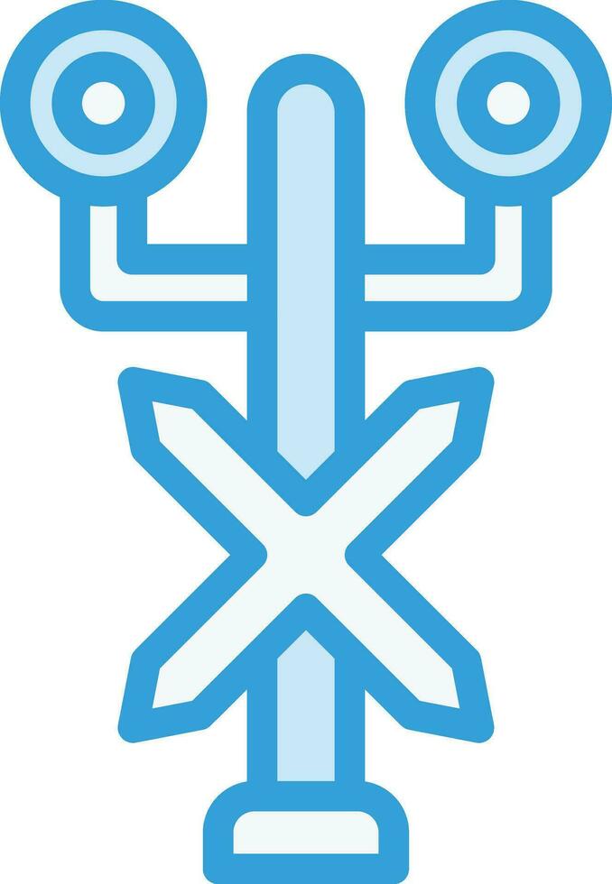 Traffic signal Vector Icon Design Illustration