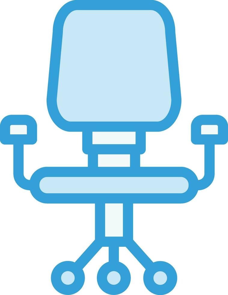 Desk chair Vector Icon Design Illustration