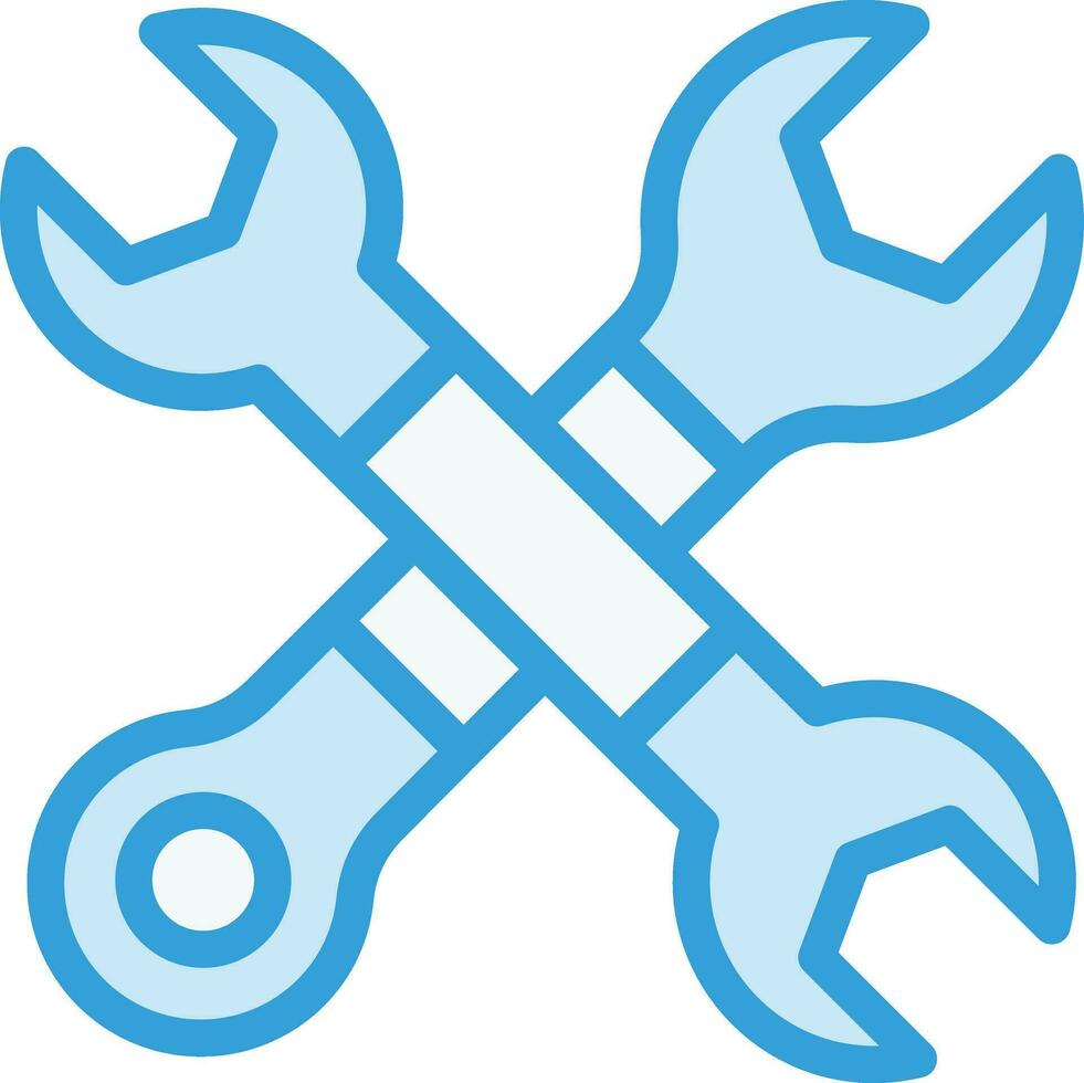 Wrench Vector Icon Design Illustration