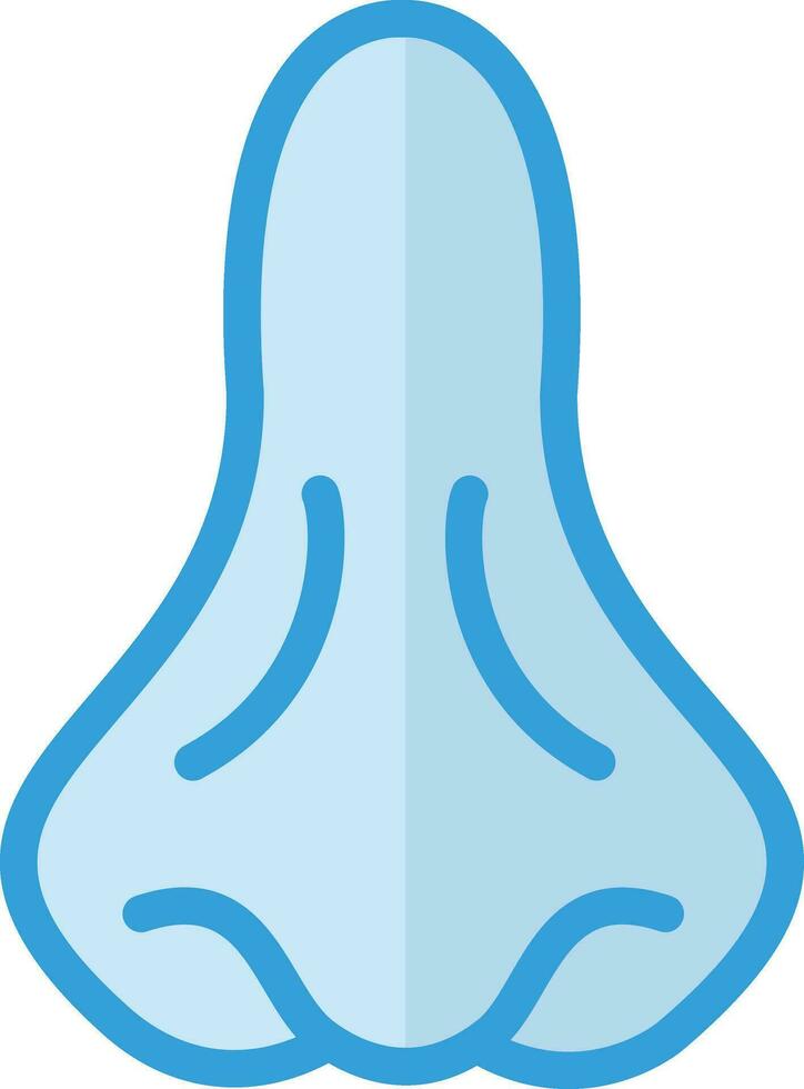 Nose Vector Icon Design Illustration