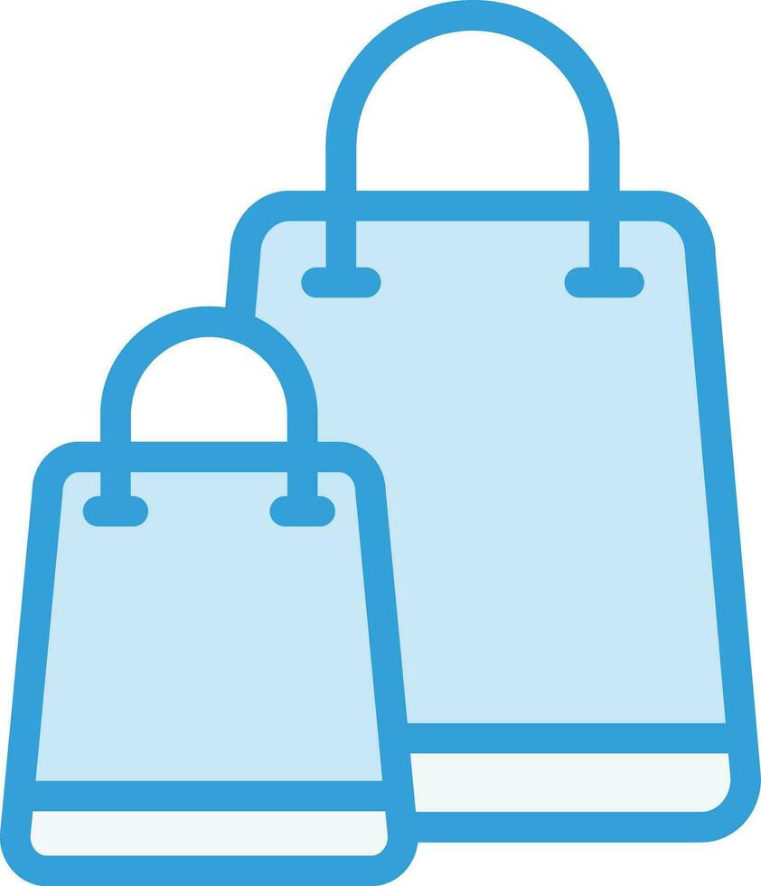 ilustración de diseño de icono de vector de bolsa de compras